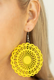 Island Sun - Yellow Earrings