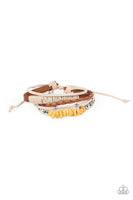 Keep At ROAM Temperature - Yellow Pullcord Bracelet