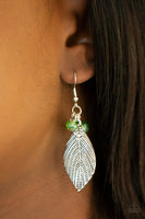 LEAF It To Fate - Green Earrings