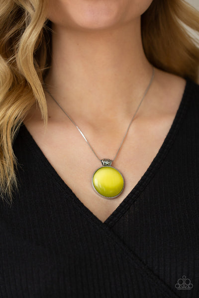 Look Into My Aura - Yellow Necklace