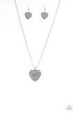 Look Into Your Heart - Silver Necklace