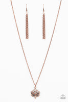 Lotus Retreat - Copper Necklace