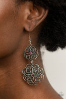 Mandala Mecca - Pink Earrings