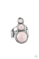 Marbled Magnificence - Pink Ring