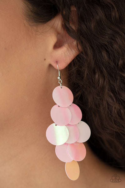 Mermaid Shimmer Pink Earring