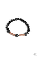 Metro Meditation - Copper Bracelet Lava