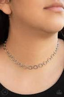 roundabout Radiance Silver Necklace