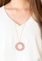 Bad Heir Day Copper Necklace