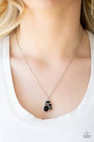 Time to be Timeless Black Necklace