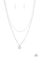 Dainty Demure Silver Necklace
