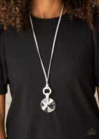 Nautical Nomad - Silver Necklace Slide Knot adjustment