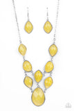 Opulently Oracle - Yellow Necklace