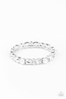 Frosted Finery - White Bracelet