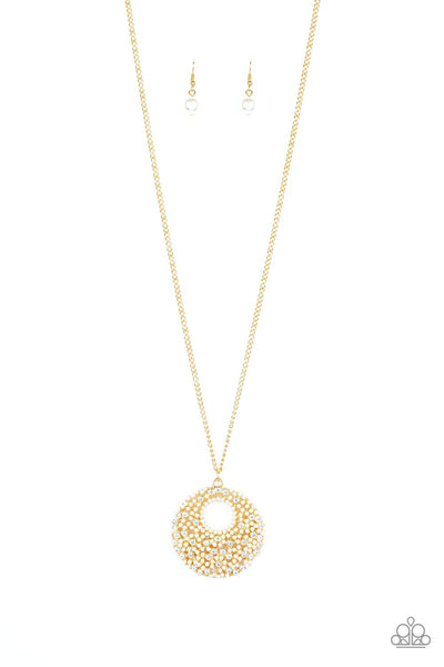 Pearl Panche Gold Pearl Necklace