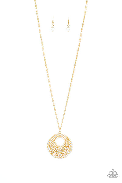 Pearl Panache - Gold Necklace