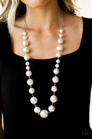 Pearl Prodigy- White Necklace