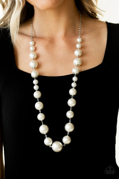 Pearl Prodigy- White Necklace