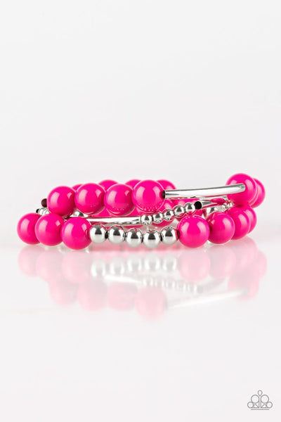 New Adventures-Pink Bracelet