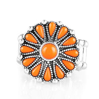 Poppy Pop-tastic Orange Ring