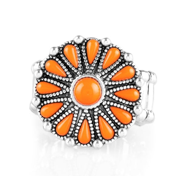 Poppy Pop-tastic Orange Ring