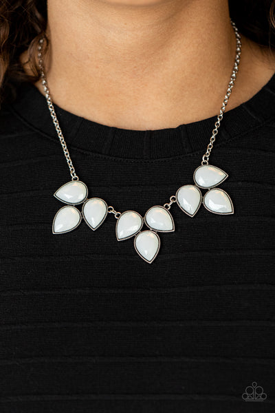 Prairie Fairytale - White Necklace