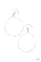 Prize Winning Sparkle - Pink Earrings