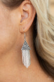 Pyramid SHEEN- Silver Earring