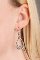 Raindrop Radiance - Silver Earring