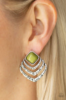 Rebel Ripple - Green Earring