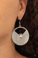 Record-Breaking Brilliance - White Earrings