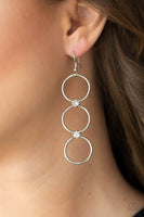 Refined Society - White Earrings