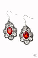 Reign Supreme Earring-Red