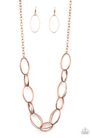 Ring Bling - Copper Necklace