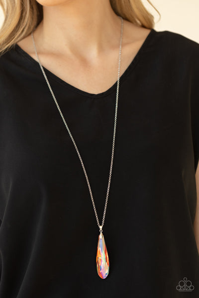 Rival-Worthy Refinement - Orange Necklace