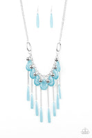 Roaring Riviera- Blue Necklace