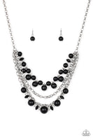 Rockin Rockette - Black Necklace