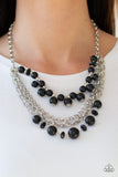 Rockin Rockette - Black Necklace