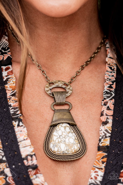 Rodeo Royale- Brass Necklace