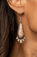 Rural Recluse - Brown Earrings