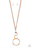 Rural Renovation - Orange Necklace