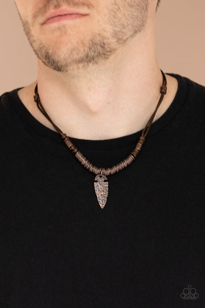 Rush In ARROWHEAD-First - Copper Urban Necklace