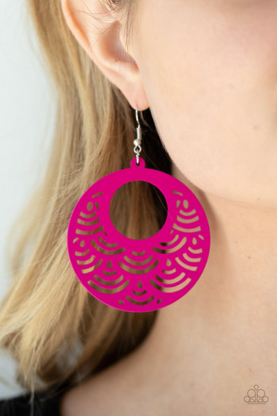 SEA Le Vie! - Pink Earrings