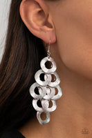 Scattered Shimmer - Silver Earrings