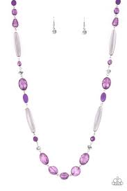 Paparazzi Quite Quintessence - Purple - Necklace