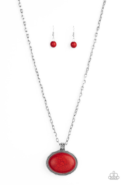 Sedimentary Colors Reed Necklace