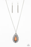 Sedona Solstice - Orange Necklace