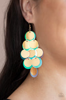 Sequin Seeker - Sequin Gold Earrings