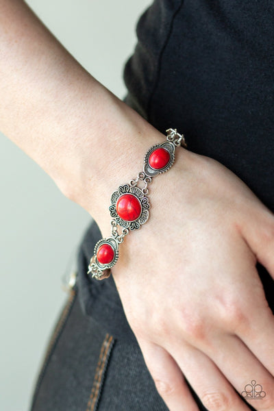 Serenely Southern Red Bracelet