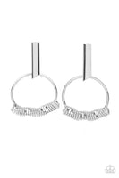 Set Into Motion - Silver Earrings