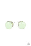 Simply Serendipity - Green Post Earrings